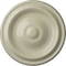 Ekena Millwork Maria Ceiling Medallion (Fits Canopies up to 1 3/4"), Hand-Painted Clear Yellow, 9 5/8"OD x 1 1/8"P CM09MACYF - alternate 1